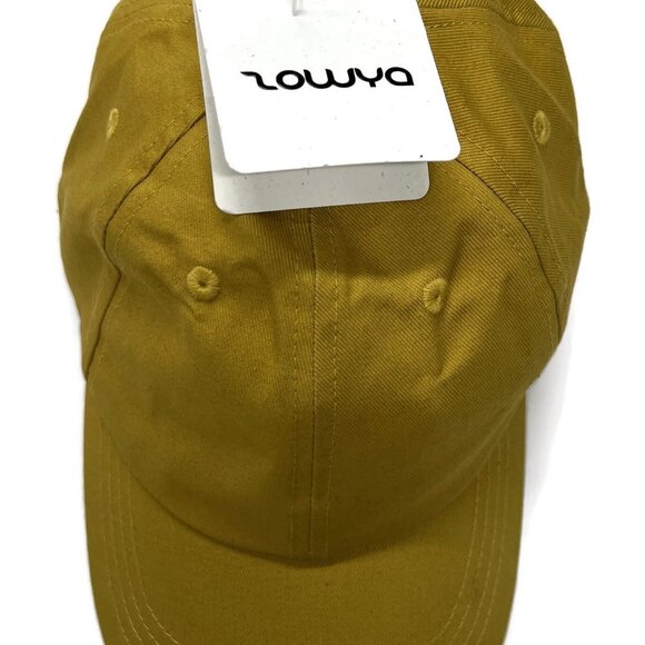 Sowya Baseball Hat Cap Yellow‎ New Adjustable NWT - Picture 3 of 9